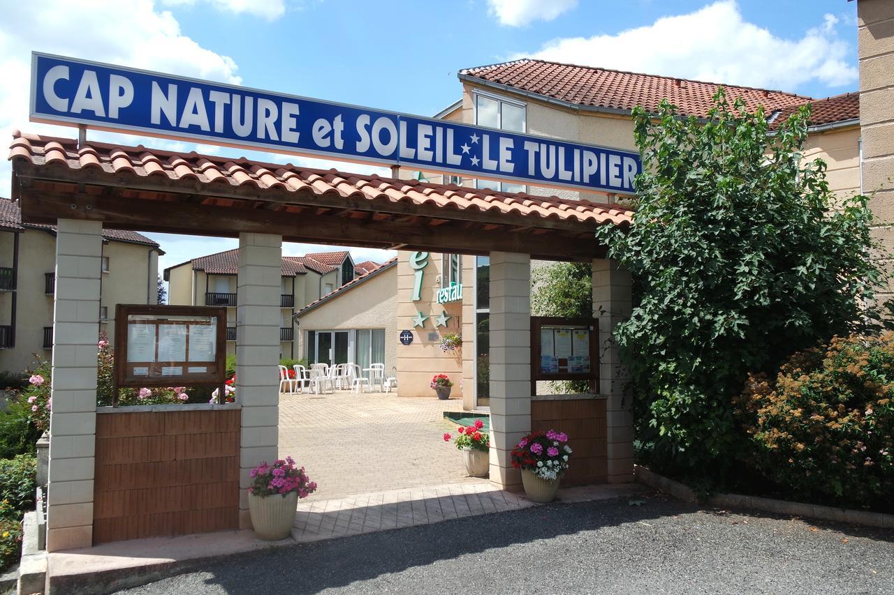 Hotel Le Tulipier Cransac ภายนอก รูปภาพ