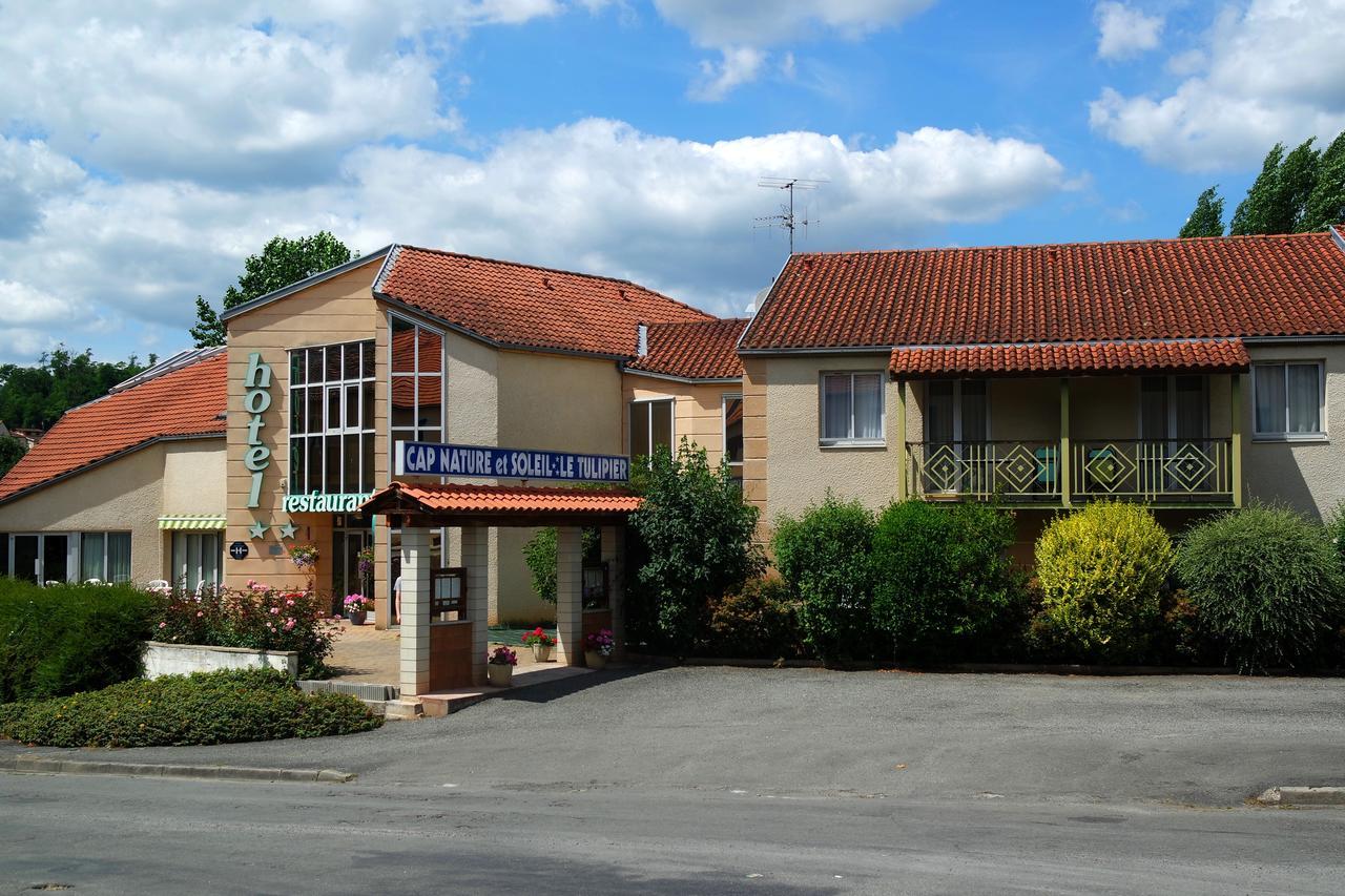 Hotel Le Tulipier Cransac ภายนอก รูปภาพ