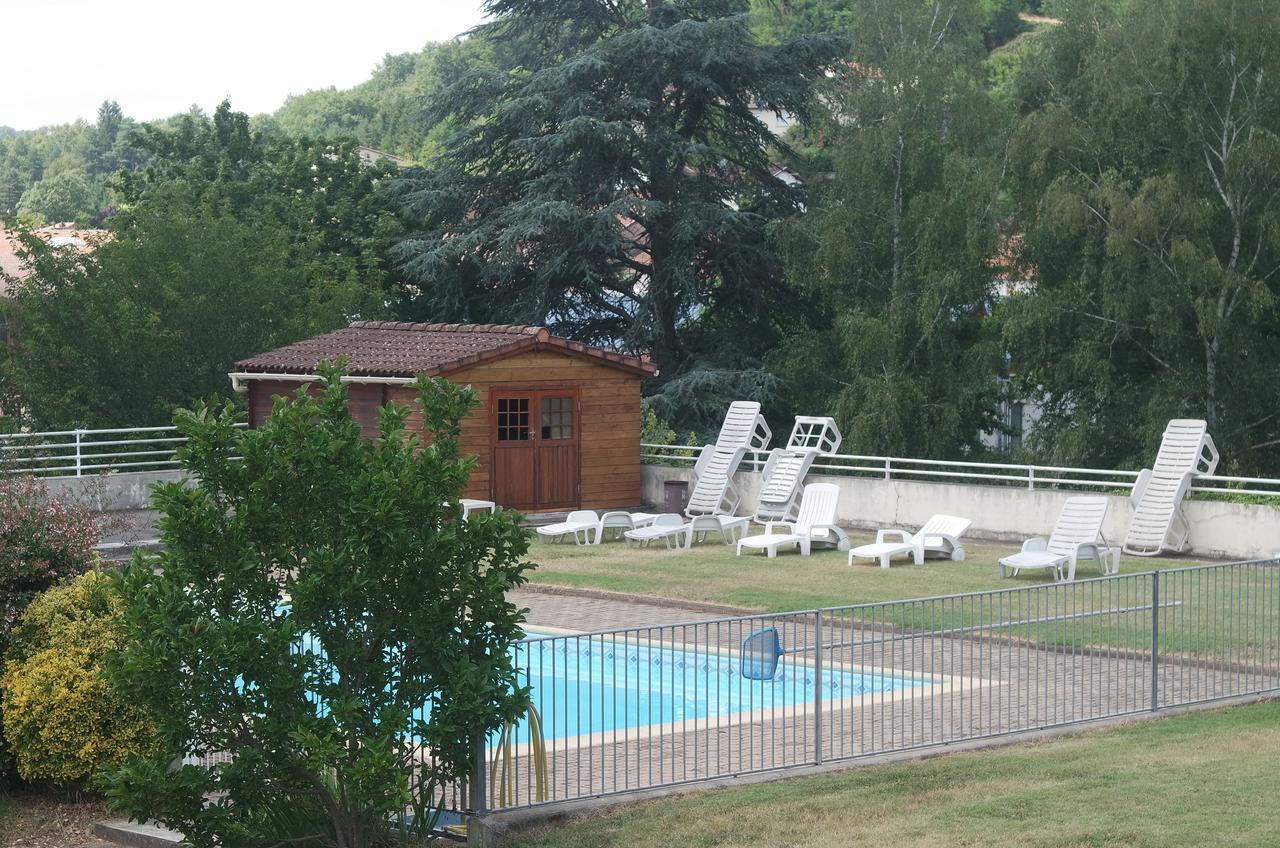 Hotel Le Tulipier Cransac ภายนอก รูปภาพ
